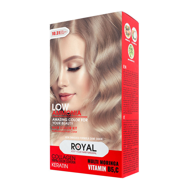 رنگ بلوند بژ خیلی روشن