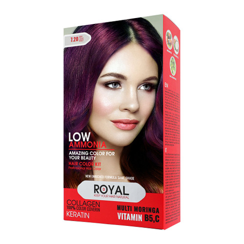 رنگ موی شرابی خیلی روشن