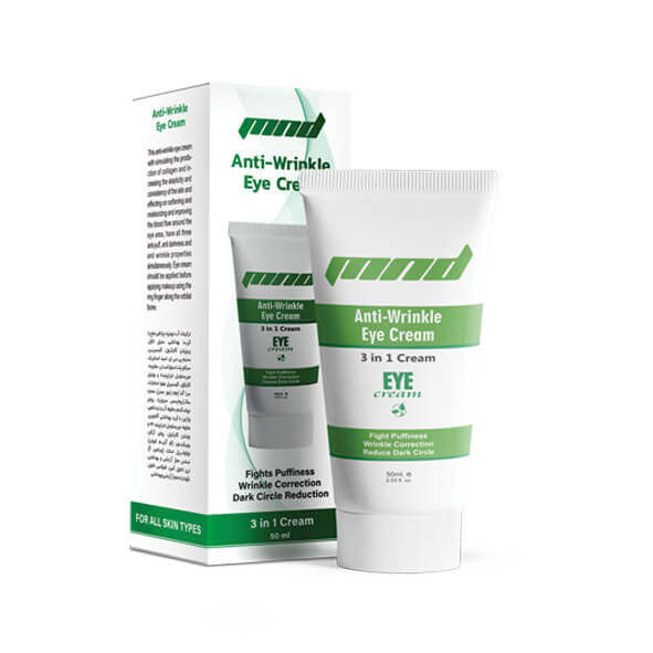 کرم سه کاره دور چشم