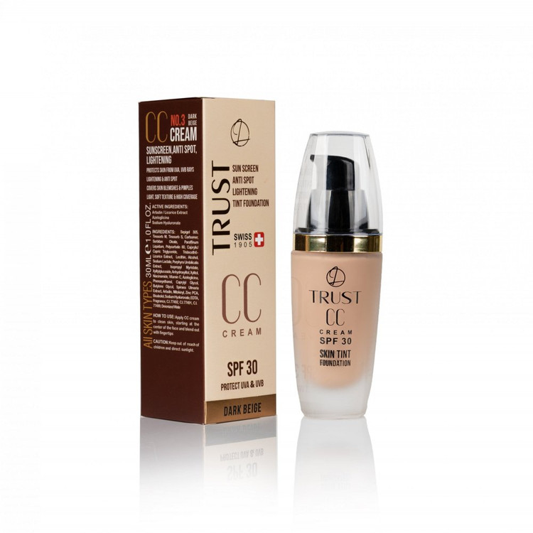 سی سی کرم تراست شماره 3 (بژ تیره)