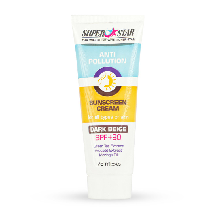 ضدآفتاب کرم پودری تیره