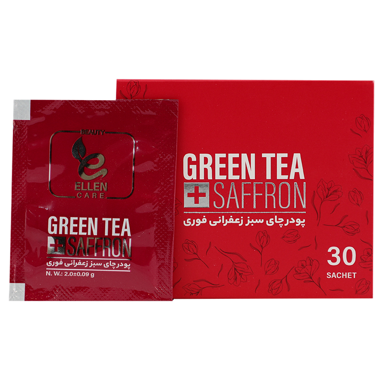 عصاره چای سبز زعفرانی